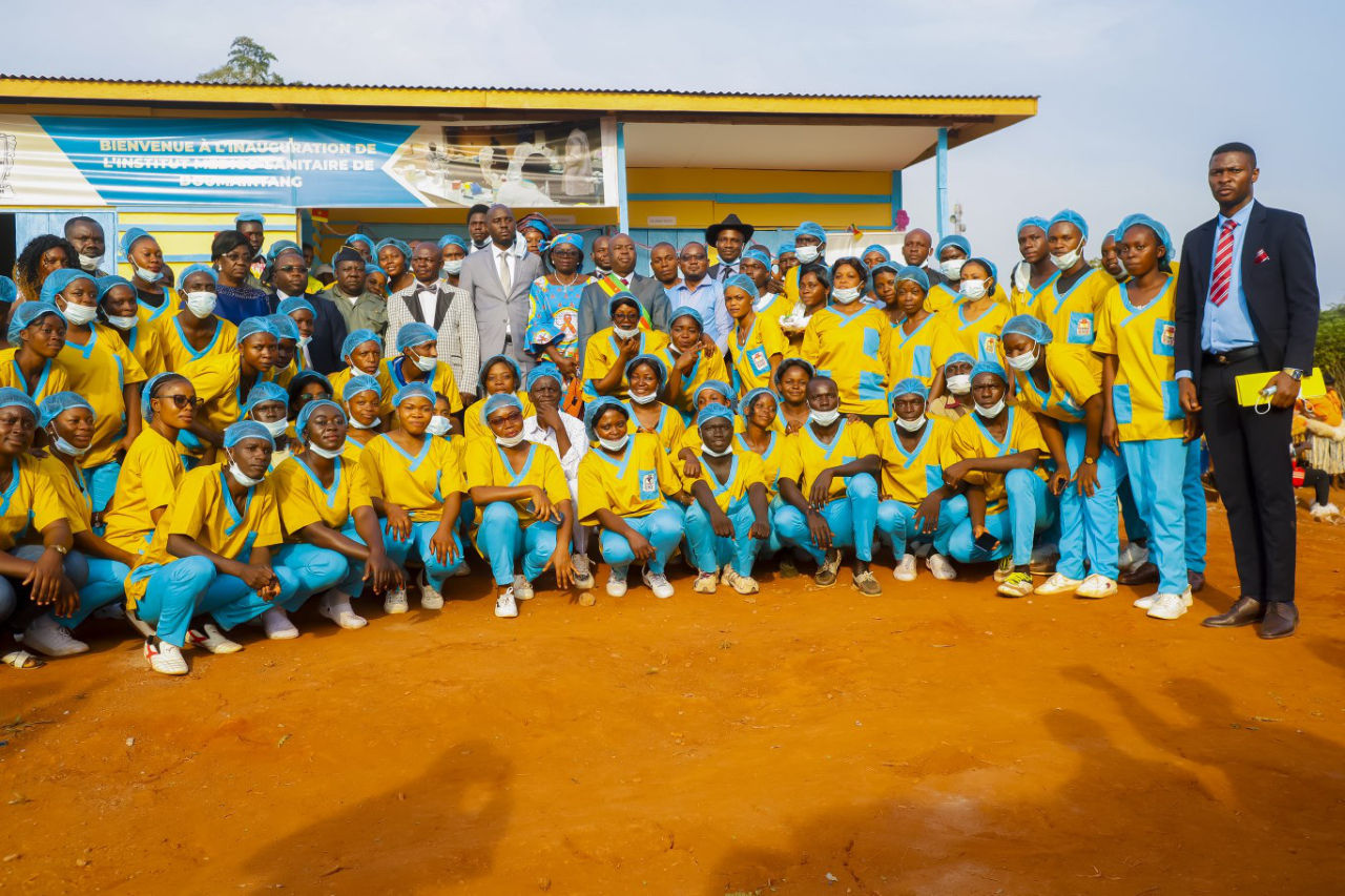 Promotion d'élèves de l'Institut Médico-Sanitaire